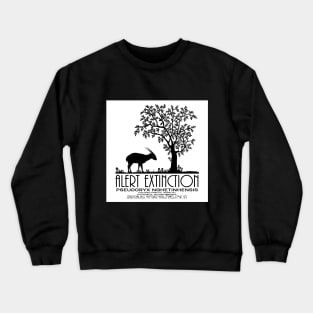 Alert Extinction Crewneck Sweatshirt